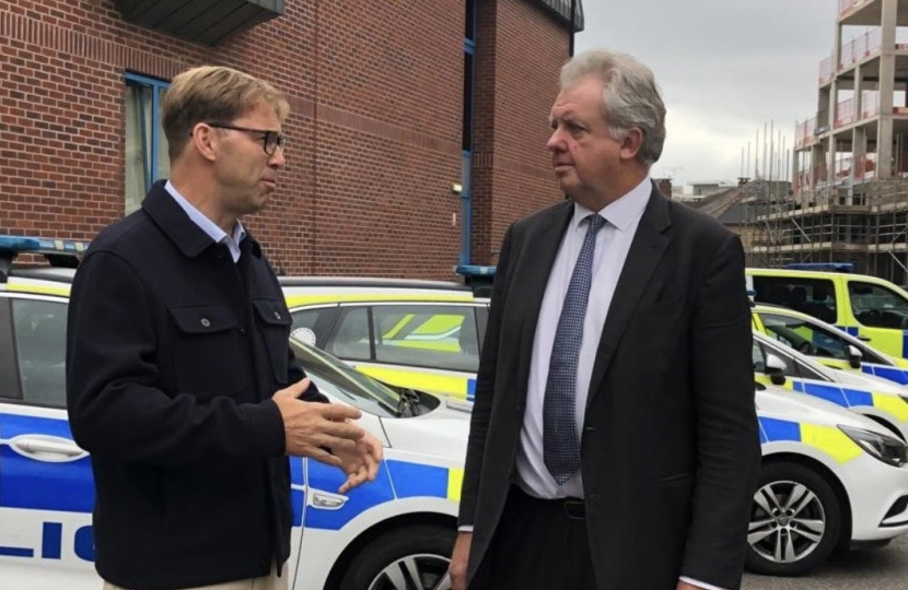 Tobias Ellwood and Dave Sidwick PCC