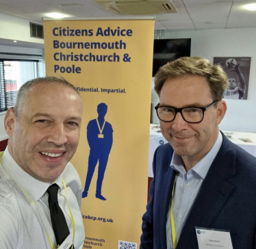 Tobias Ellwood MP at Citizens Advice AGM in Bournemouth