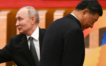 Putin and Xi - Photo from the Telegraph article